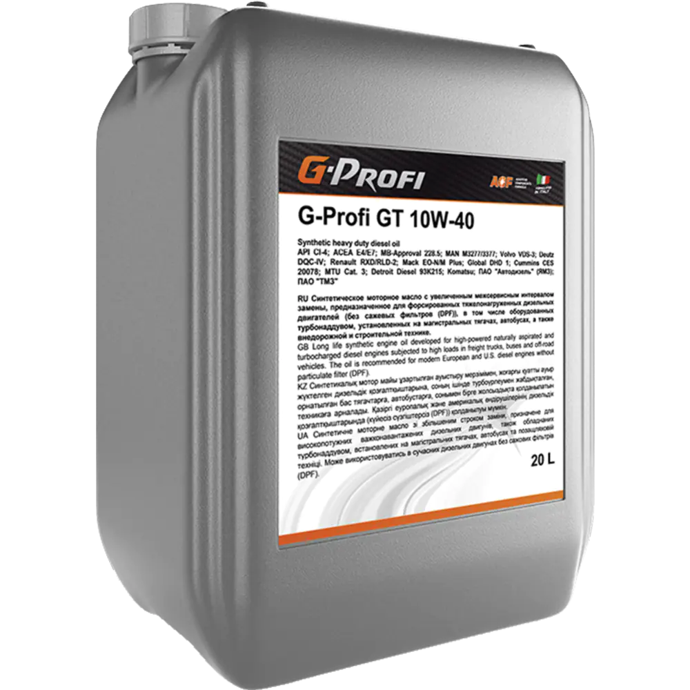 G-Profi GT LA 10w-40, CK4 (20L)