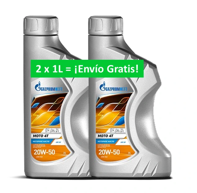 Moto 4T 20w-50, 2L (JASO MA2)