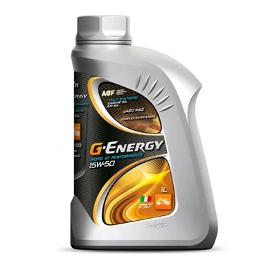 [G-Energy] Moto 4T 15w-50, 1L (JASO MA2, SN) 