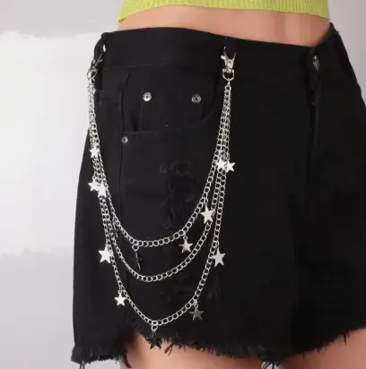 Cadena decorativa, moda juvenill